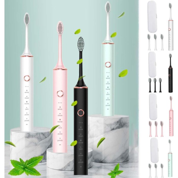 Electric Toothbrush Manufacturer - Newly Upgraded Rechargeable Ultrasonic for Clean Teeth