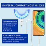 Teeth Whitening Kit Manufacturer - Professional with 4 Whitening Gels LED Blue Light Strips