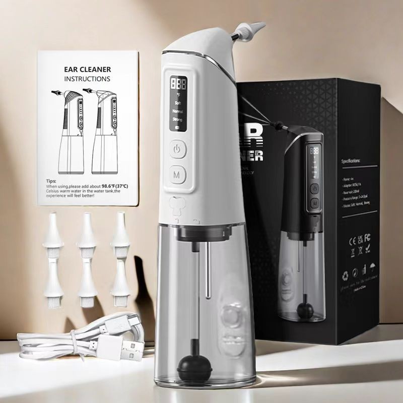 Earwax Removal Kit Manufacturer - Portable Safe Irrigation Flushing System 3 Pressure Modes