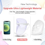 LED Light Therapy Mask Manufacturer - 7 Colors Silicone Rejuvenation Electric for Home Use