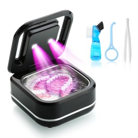 Ultrasonic Retainer Cleaner Manufacturer - Upgraded 45kHz for Dentures OEM/ODM