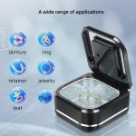 Ultrasonic Retainer Cleaner Manufacturer - UV Dental Cleaner for Dentures Aligner Mouth Guard