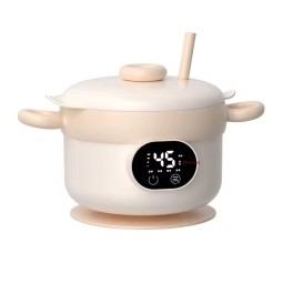 Stainless Steel Bowl - Charging Wireless Heating