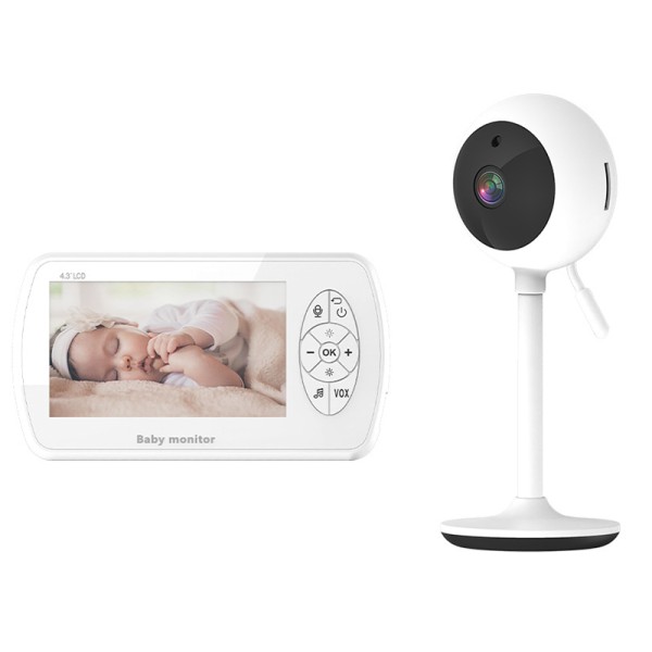Video Baby Monitor - 4.3 Inch Smart Camera