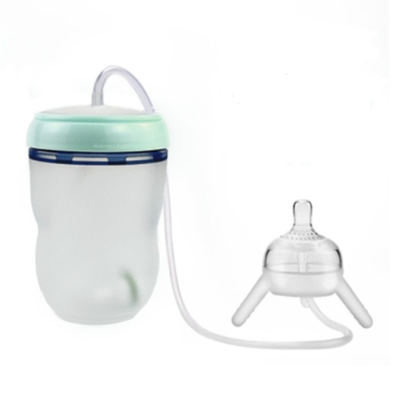Silicone Baby Bottle - Food Grade BPA Free