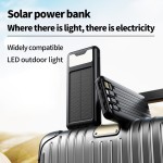 Ultra Thin Power Bank - Solar Emergency Cable