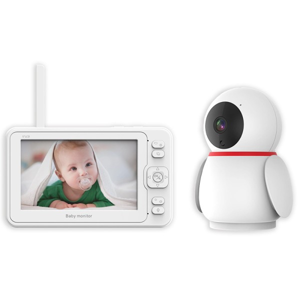 WiFi Baby Monitor - 5 Inch Tuya Remote