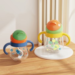 Kids Water Bottle Manufacturer - Custom Cute Cartoon BPA Free Tritan with Lid and Straw