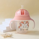 Sippy Cups Manufacturer - Custom BPA-Free for Baby Kids Drinking Water Bottle Set with Straw