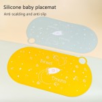 Baby Placemats Manufacturer - Custom Anti Scalding Non Slip Luxury Round Silicone for Kids