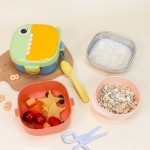 Insulated Lunch Bowl Set Manufacturer - Plastic Stainless Steel Food Warmer Bento with Lid Spoon
