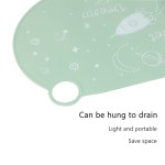 Baby Placemats Manufacturer - Custom Anti Scalding Non Slip Luxury Round Silicone for Kids