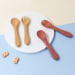 Silicone Baby Spoon Set Manufacturer - Wholesale New Learning Feeding Training Spoons Bendable for Baby