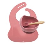 Silicone Baby Set Manufacturer - Compartment Plate Bowl Cutlery Dishes for Child OEM/ODM