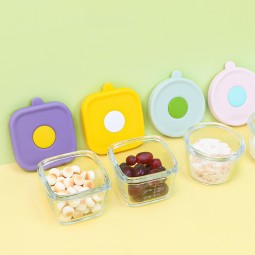 Baby Feeding Container Manufacturer - Customized 150ml BPA-Free Leakproof Multifunction Cartoon Snack Milk Powder Box