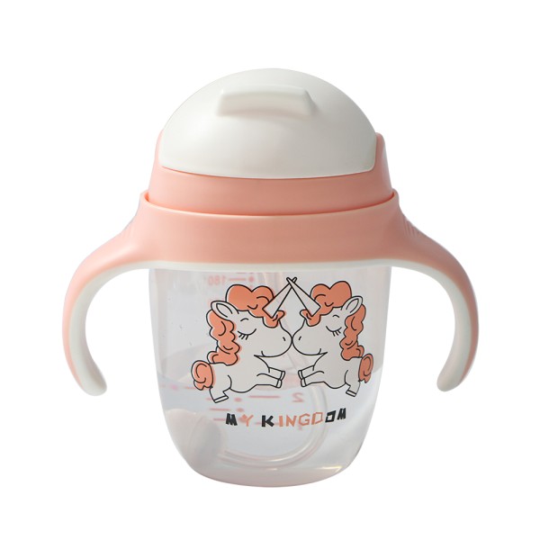 Sippy Cups Manufacturer - Custom BPA-Free for Baby Kids Drinking Water Bottle Set with Straw