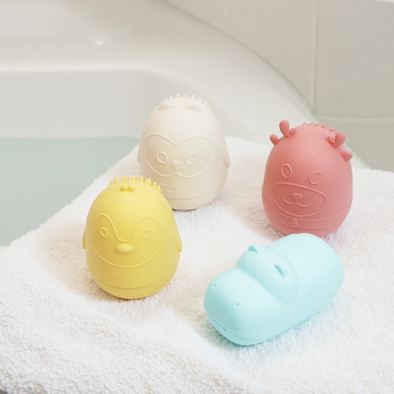 Silicone Bath Toys Manufacturer - New Arrival Eco Friendly Child Spray Water Shower Bubbles for Toddlers