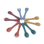Silicone Baby Spoon Set Manufacturer - Wholesale New Learning Feeding Training Spoons Bendable for Baby