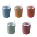 Silicone Sippy Cup Manufacturer - BPA-Free Eco-Friendly Safe No-Spill Lid Straw for Infant Toddler