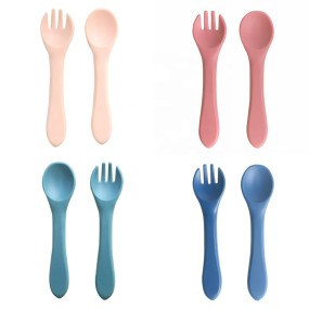 Toddler Fork Spoon Set Manufacturer - Manufacturer Wholesale Portable Plastic Stainless Steel with Box