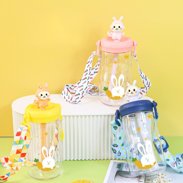 Kids Water Bottles Manufacturer - Custom Eco Friendly BPA Free Portable Plastic Tritan Sport with Straw