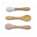 Baby First Stage Spoon Set Manufacturer - Pre Spoon Bendable Kid Utensils Fork Silicon Tableware Training