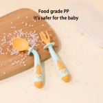 Baby Training Spoon Set Manufacturer - New Bendable Reusable PP Plastic with Box