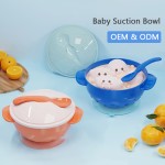 Baby Feeding Bowls Set Manufacturer - Wholesale BPA Free Suction Bowl and Spoon Set for Toddlers