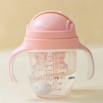 Sippy Cups Manufacturer - Custom BPA-Free for Baby Kids Drinking Water Bottle Set with Straw
