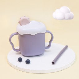 Sippy Cup Manufacturer - Custom 300ml Food Grade Plastic with Lids and Straws for Toddler