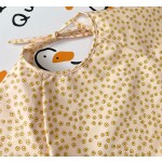 Infant Smocked Coverall Manufacturer - Wholesale PU Adjustable Long Sleeve Bibs Waterproof Drool Feeding Baby Clothes