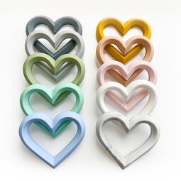 Teether Toy - Heart Shaped Soothing