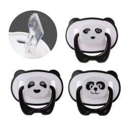 Baby Pacifier - Panda Cartoon Design