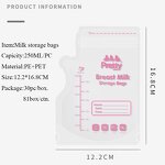 Milk Storage Bag - BPA Free Portable