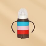 Glass Feeding Bottle - 120ml Silicone Cover