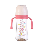 Straw Milk Bottle - Drop Resistant Handle