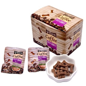 Black Chocolate Bean Coffee Hard Tablet Candy