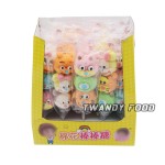 热卖可爱的猴子动物形状棉花糖棒棒糖