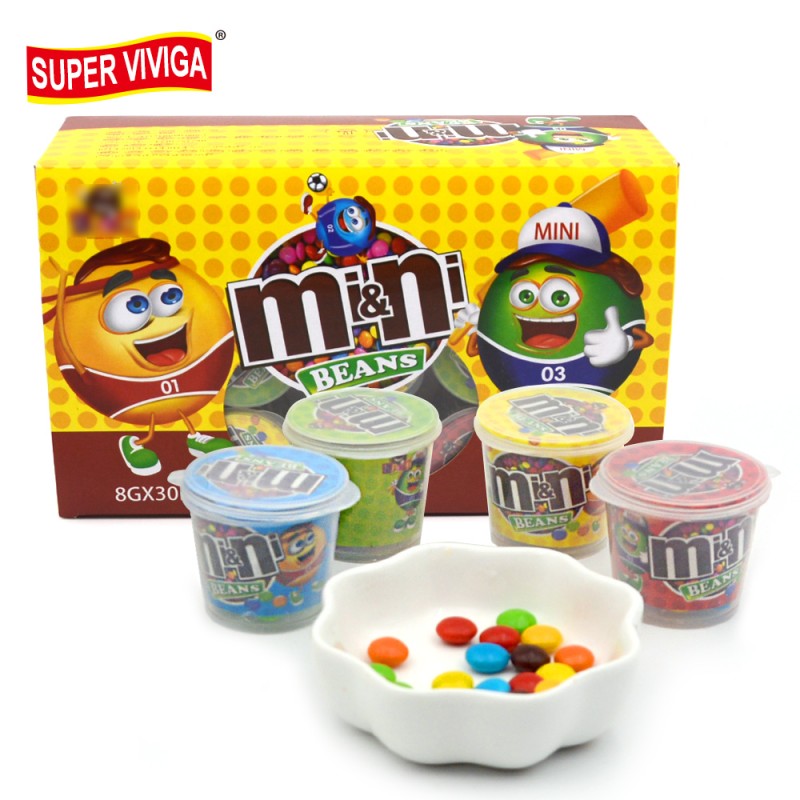 OEM Snack Food Milk Chocolate Beans