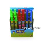 美味的注射器形状水果果酱液体玩具糖果