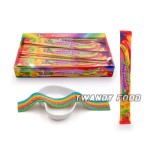 Superviviga批发定制彩虹长酸带软糖糖果