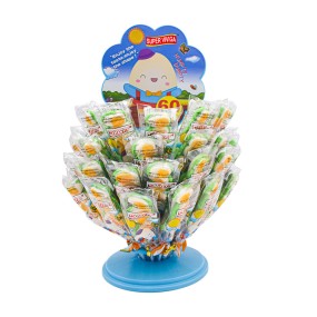 Superviviga Halal Egg Shape Soft Gummy Candy Lollipops