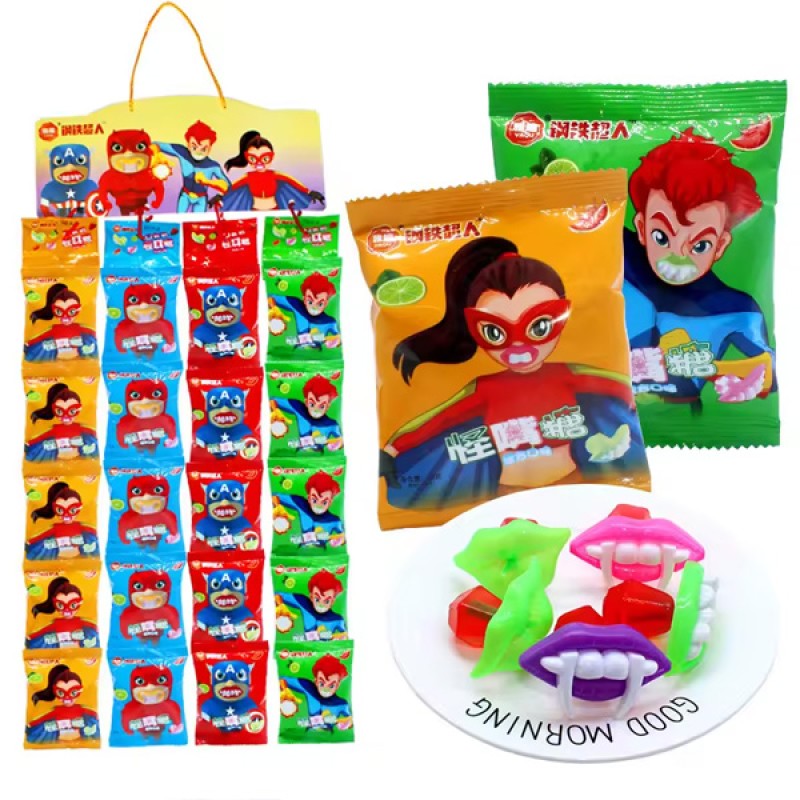 Wholesale Custom Funny Lips Toy Sweet Diamond Hard Candy