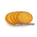 Superviviga圆形脆皮薄蔬菜玉米味土豆饼干饼干