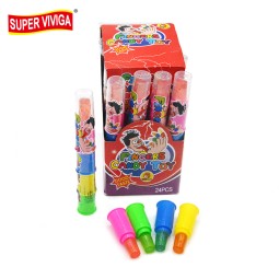 OEM彩色有趣的手指形状硬糖玩具甜