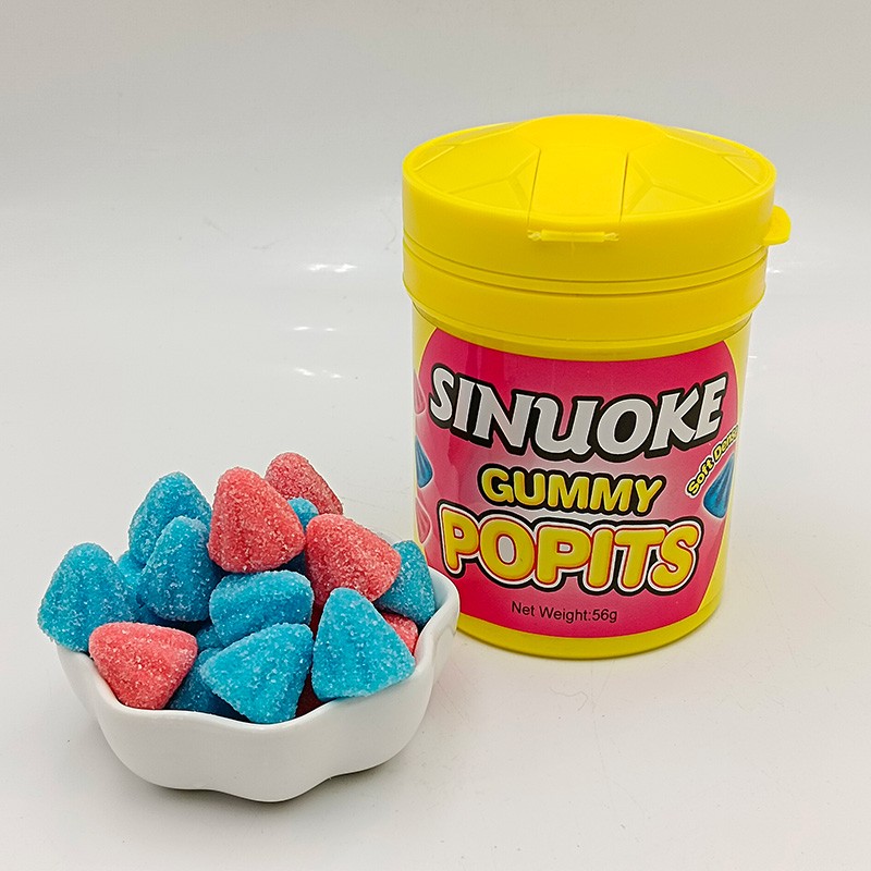 Wholesale Custom Mix Assorted Fruity Colorful Sour Gummy Candy