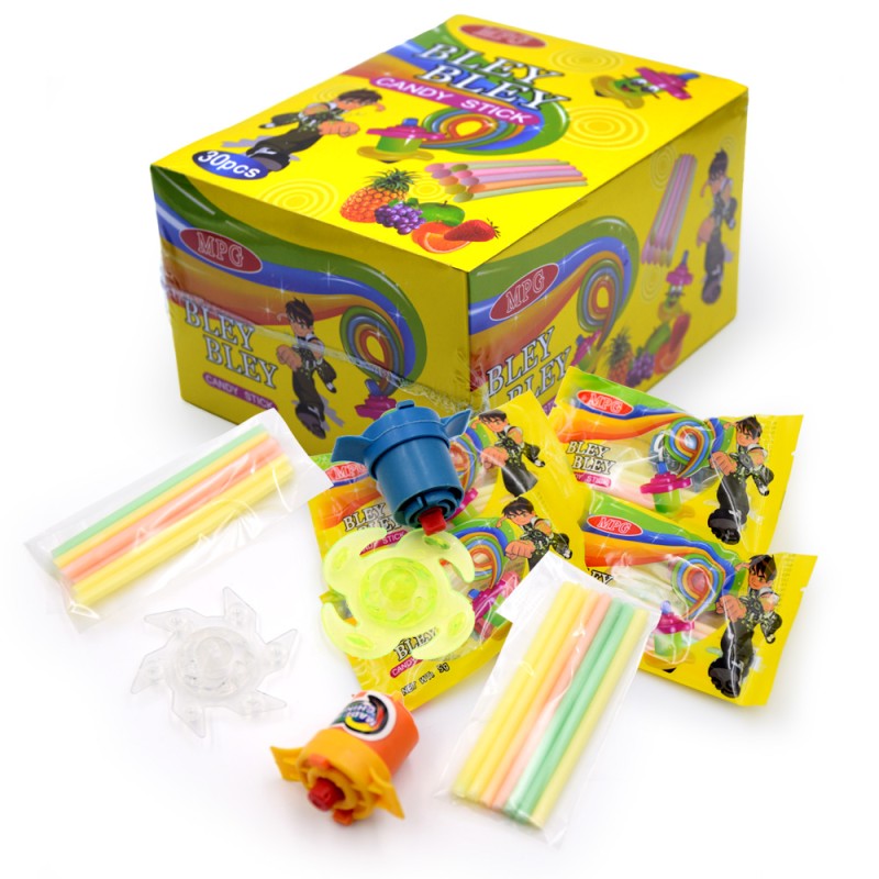 Factory Wholesale Custom Halal Mix Fruit Short Cc Stick Candy With Toy