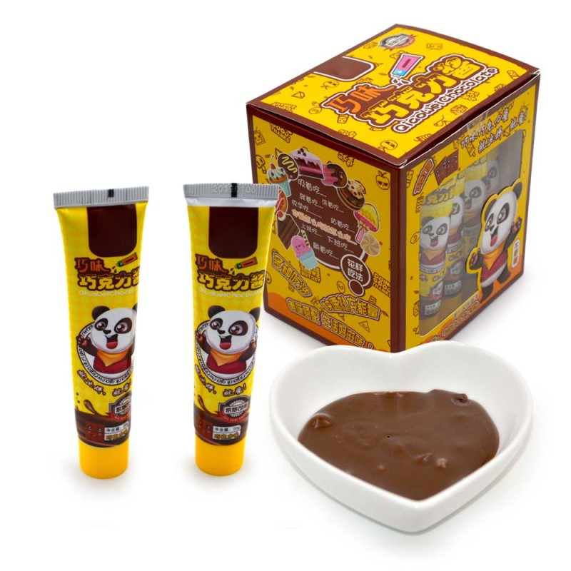 Halal Toothpaste Shape Liquid Chocolate Jam