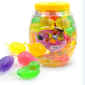 Factory Wholesale Custom China Colorful Sweet Assorted Jelly Fruit Tik Tok Candy