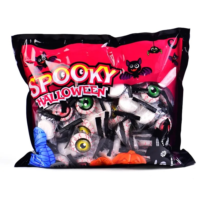 Eye Ball Shape Eyeball Marshmallow Confectionery Candy Product Fill Jam